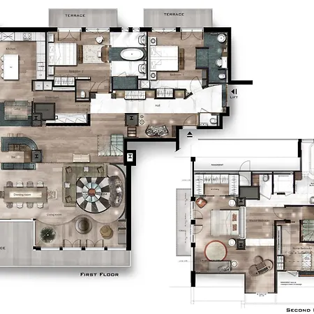Duplex Luxe 1850, Aux Pieds, 4 - Fr-1-772-9 Appartement Courchevel